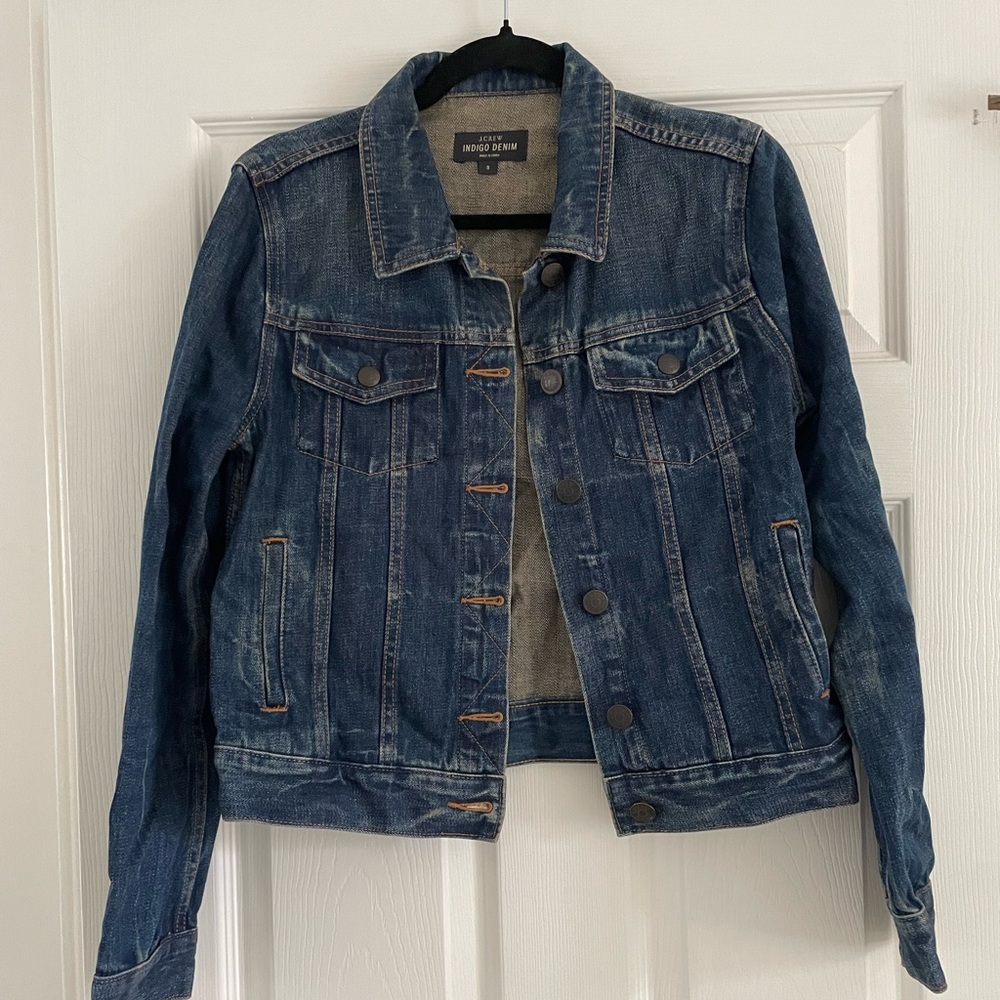 Jcrew Indigo Denim Jacket